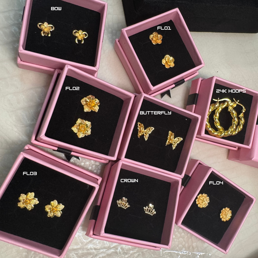 24K STUDS