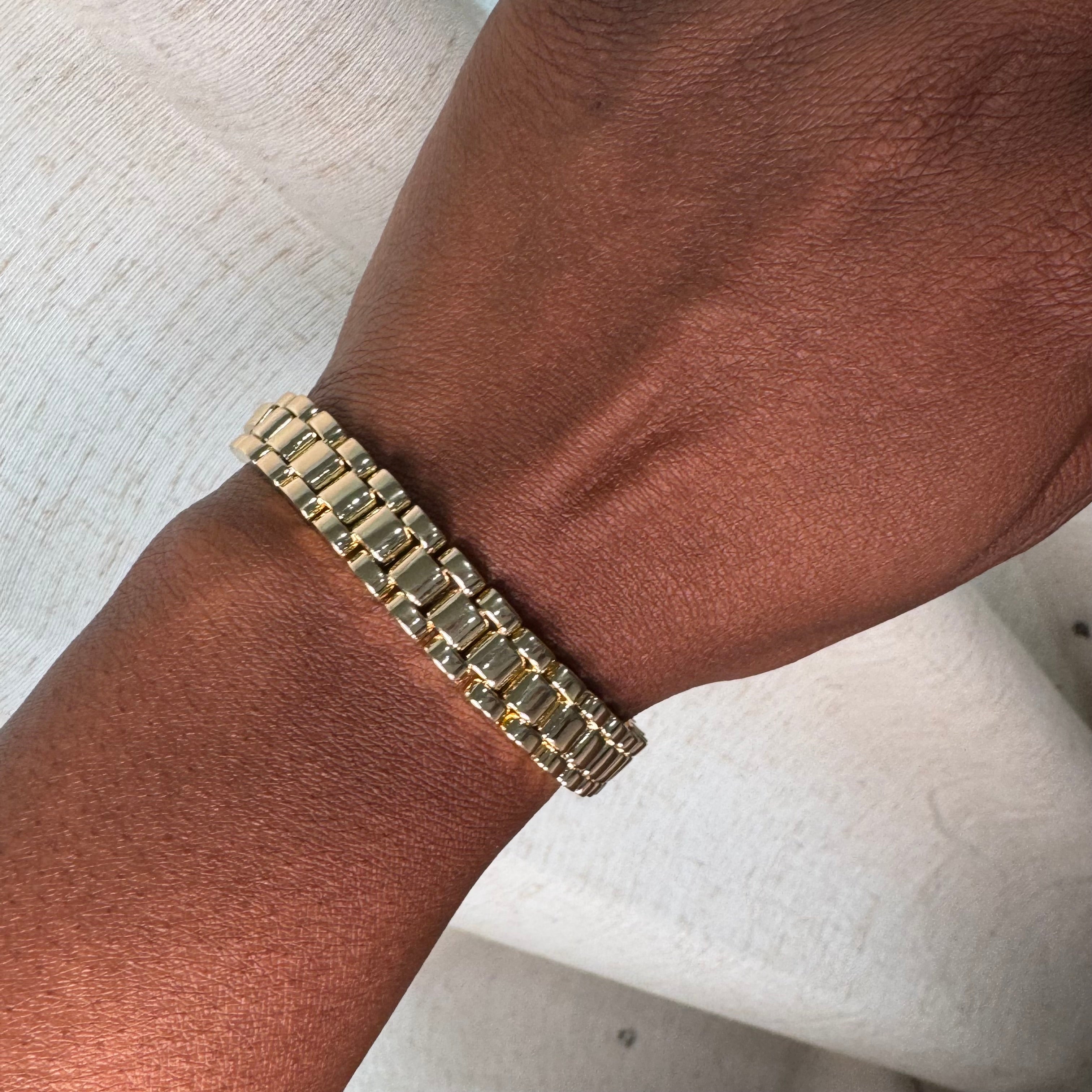 GLD ROLEX BRACELET