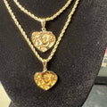 MONEYBAG BETTY HRT PENDANT + CHAIN